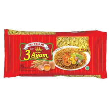 MIE TELUR 3 AY MERAH