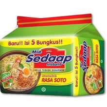 SEDAP MIE SOTO 5'S
