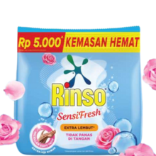 RINSO 210G MICELLAR SOFT SENSI FRESH