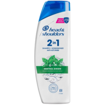 H&S 2IN1 160ML MENTHOL