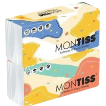TISSUE MONTIS 2IN1 200'S BANDED