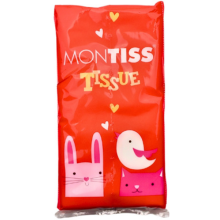 TISSUE MONTIS TRAVEL PACK 50'S