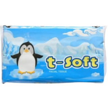 TISSUE T-SOFT TRAVEL PACK 50'S