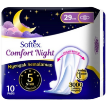 SOFTEX CMFT NIGHT 29CM /10'S